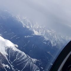 Flugwegposition um 15:01:30: Aufgenommen in der Nähe von 39030 Gsies, Bozen, Italien in 3620 Meter